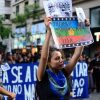 Mapuche Protest in Santiago, Chile