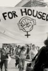 A Wages for Housework march in 1977