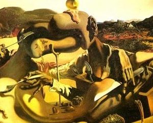 cannibalism in autumn - s. dali