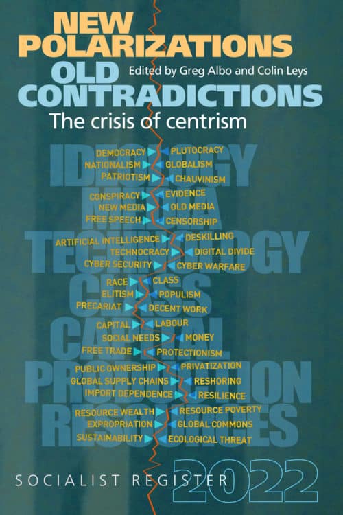 Socialist Register 2022: New Polarizations and Old Contradictions: The Crisis of Centrism