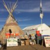 Medic tent at Oceti Sakowin camp Standing Rock during the Dakota Access Pipeline protests (November 26, 2016)