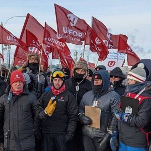 Regina workers at the Co-op Refinery Complex