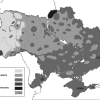 The War in Ukraine—A History: How the U.S. Exploited Fractures in the Post-Soviet Order Palley Map 1. Languages of Ukraine